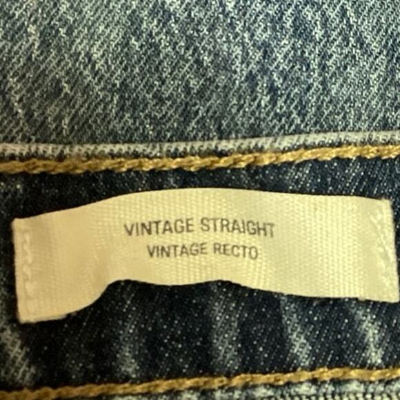 Universal Thread Womens Blue High Rise Tailored Wide Leg Ankle Denim Jeans Sz XS - Picture 5 of 6